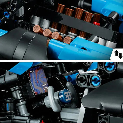 Bugatti Bolide Agile Blue (905 pçs) - Brics Craft