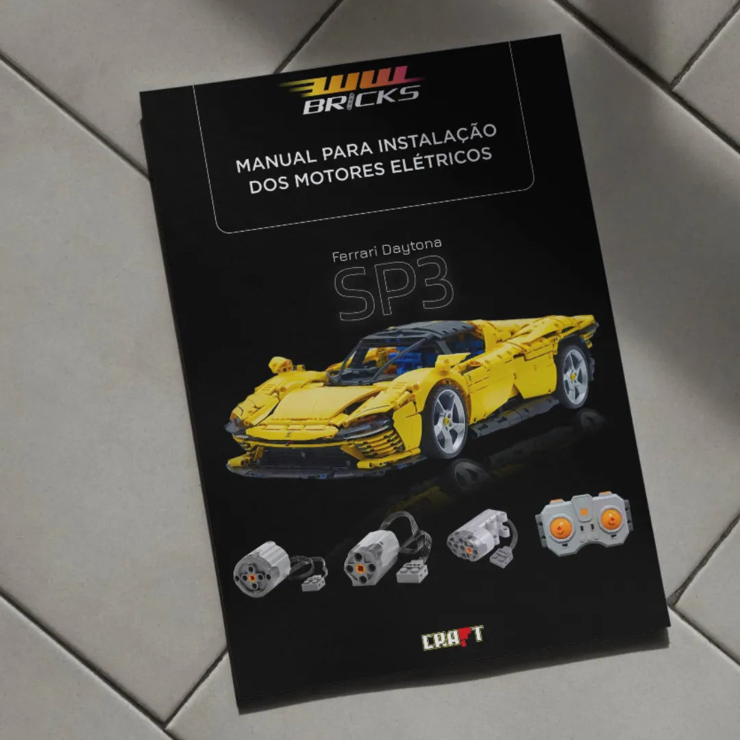 Manual para Turbinar a Ferrari Daytona SP3 (3778 pcs)