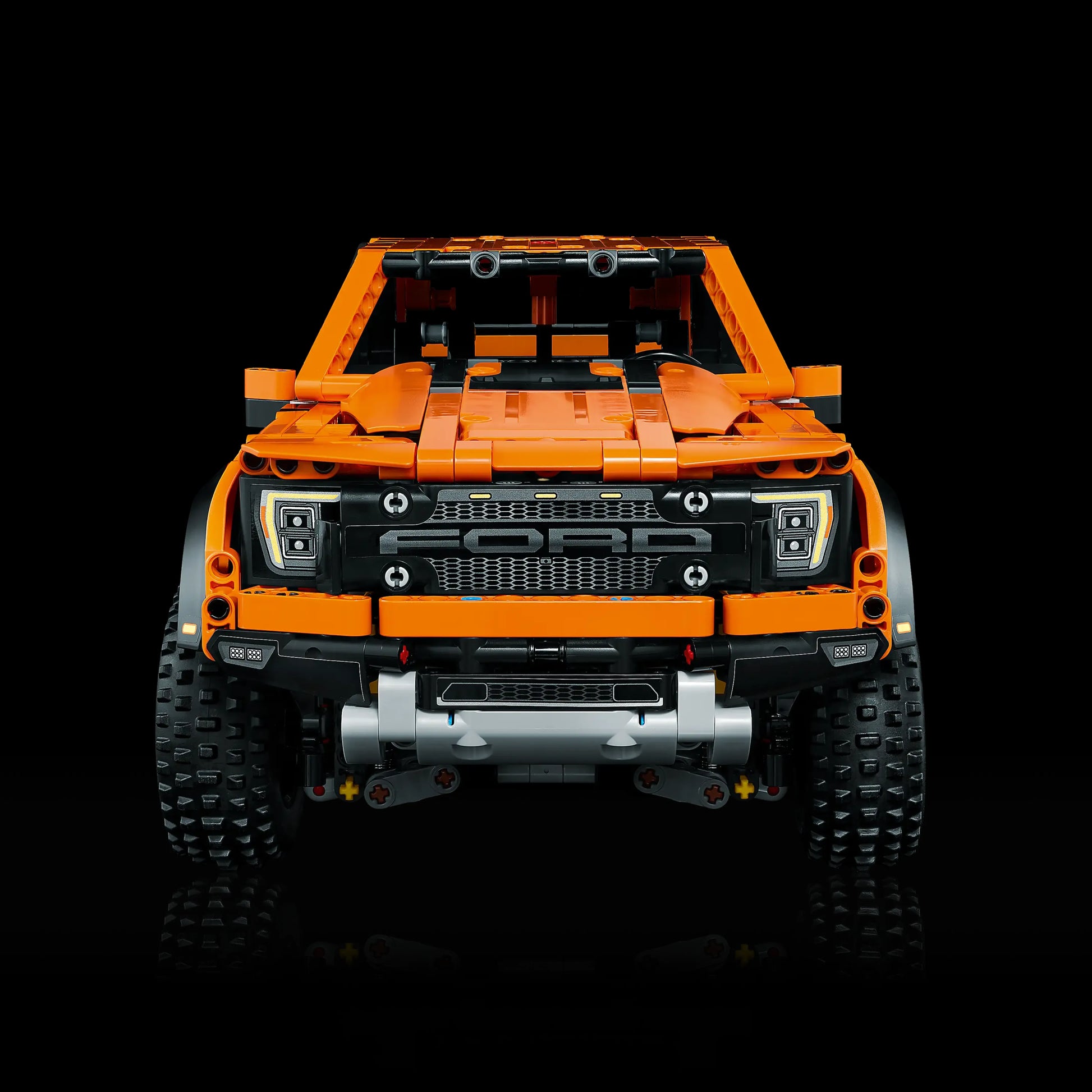 (68% OFF) Ford Raptor F-150 com mecânica real e um Motor V6 com pistões que se movimentam (1379 peças) - Brics Craft