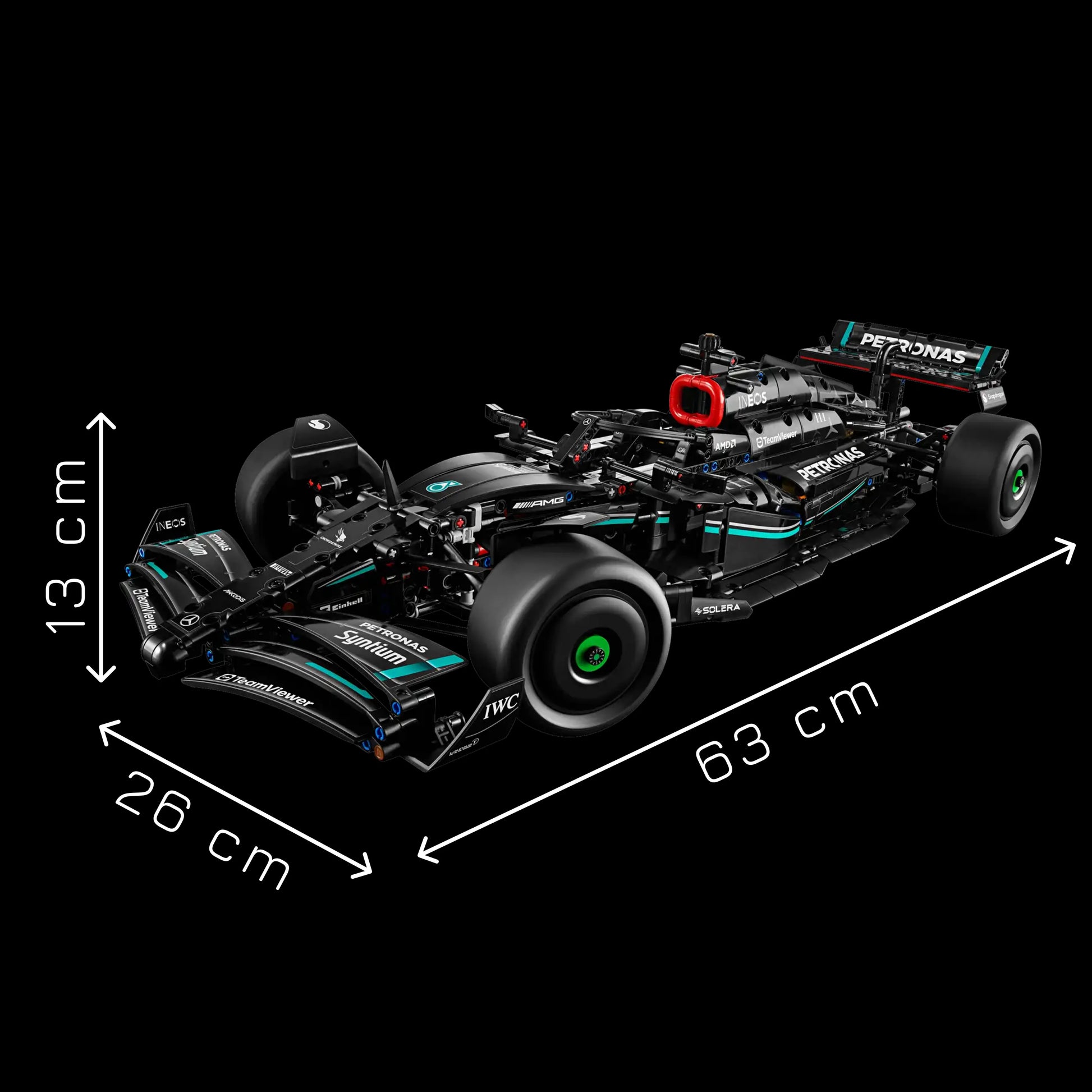 (74% OFF) F1 do HEPTACAMPEÃO MUNDIAL Lewis Hamilton (1642 peças) - Brics Craft