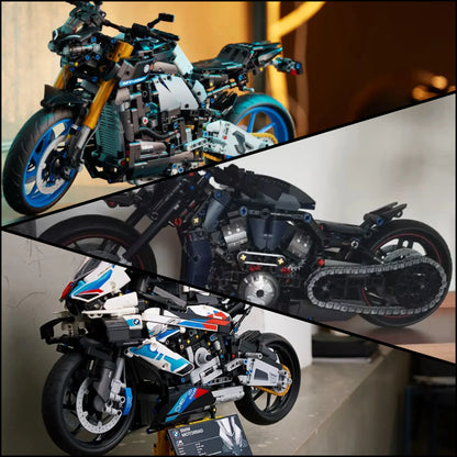 Compre Junto! As Três Motos mais Vendidas (BMW M1000 RR, Yamaha MT-10SP, Harley Davidson)