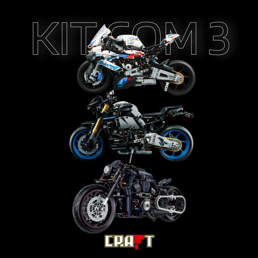 Compre Junto! As Três Motos mais Vendidas (BMW M1000 RR, Yamaha MT-10SP, Harley Davidson)
