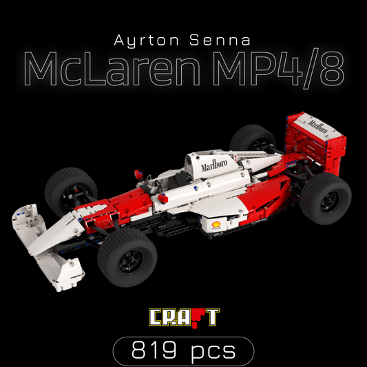 Fórmula 1 - McLaren Ayrton Senna (819 peças)