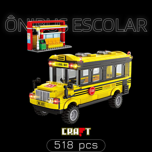 Ônibus Escolar (518 peças)