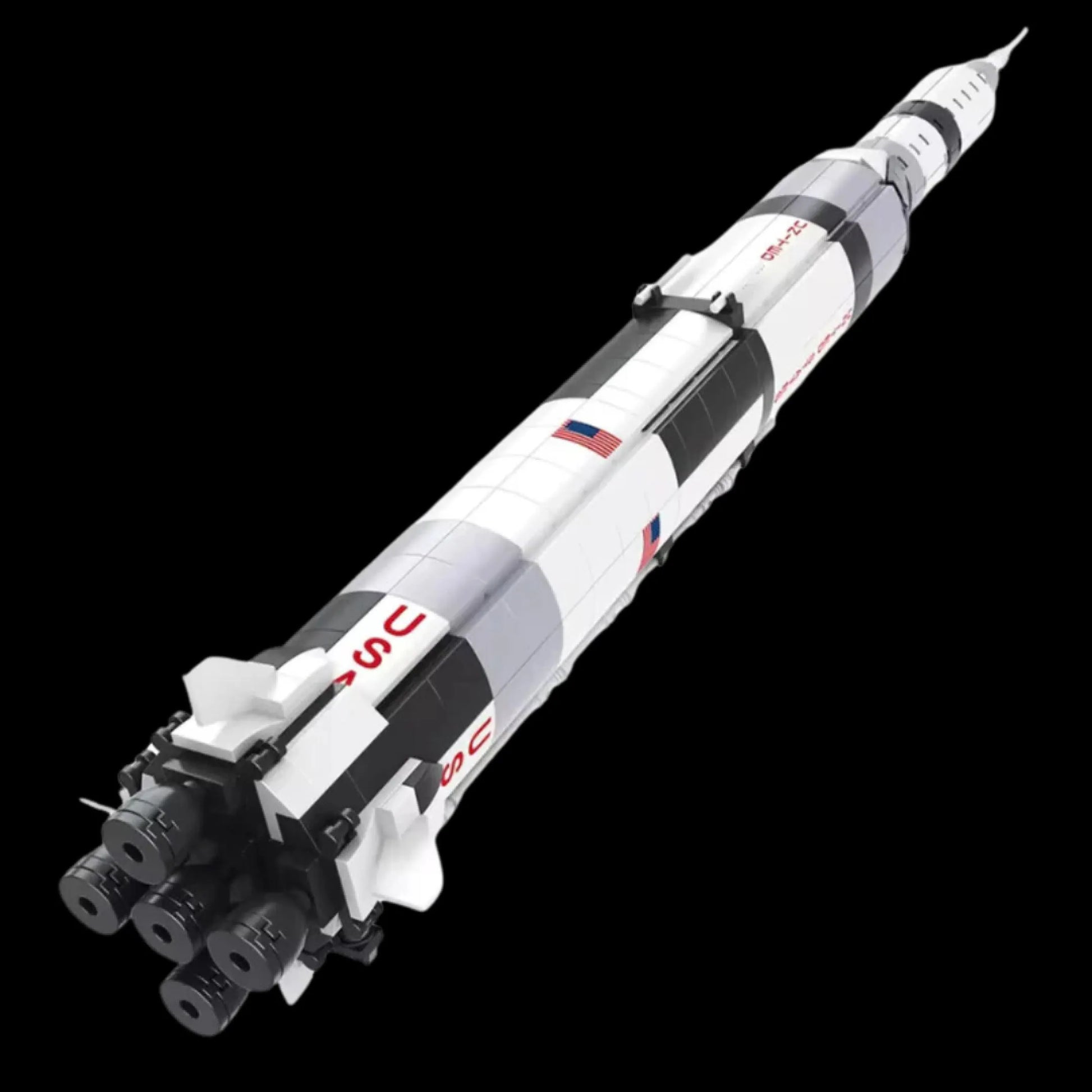 Apollo Saturno V (445 peças) - Brics Craft