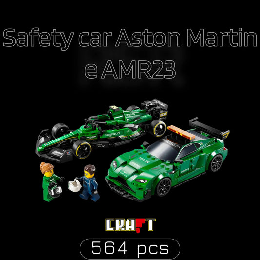 Aston Martin + AMR23 (564 pçs) - Brics Craft