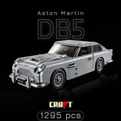 Aston Martin DB5 do James Bond "007" (1295 pçs) - Brics Craft