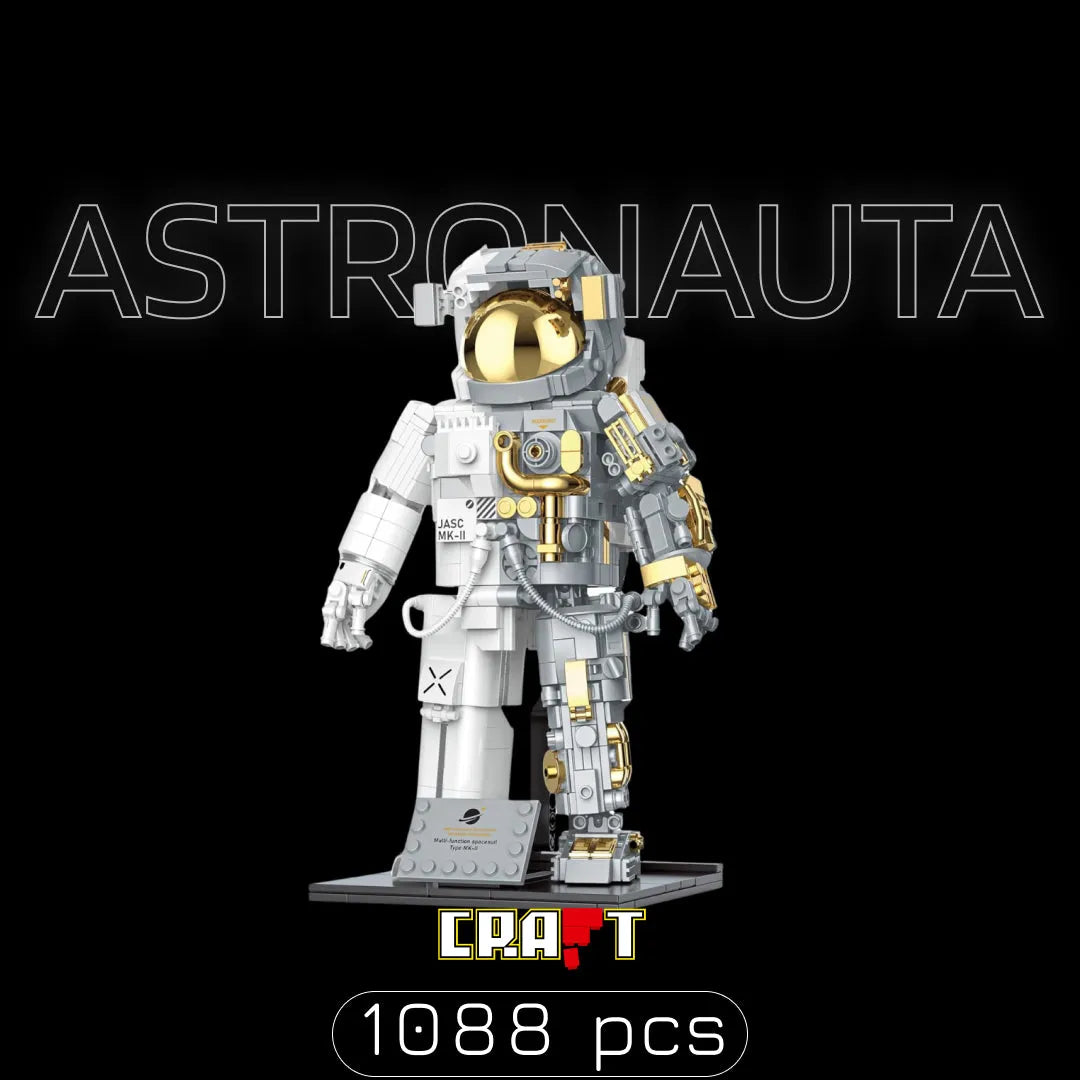 Astronauta (1088 peças) - Brics Craft