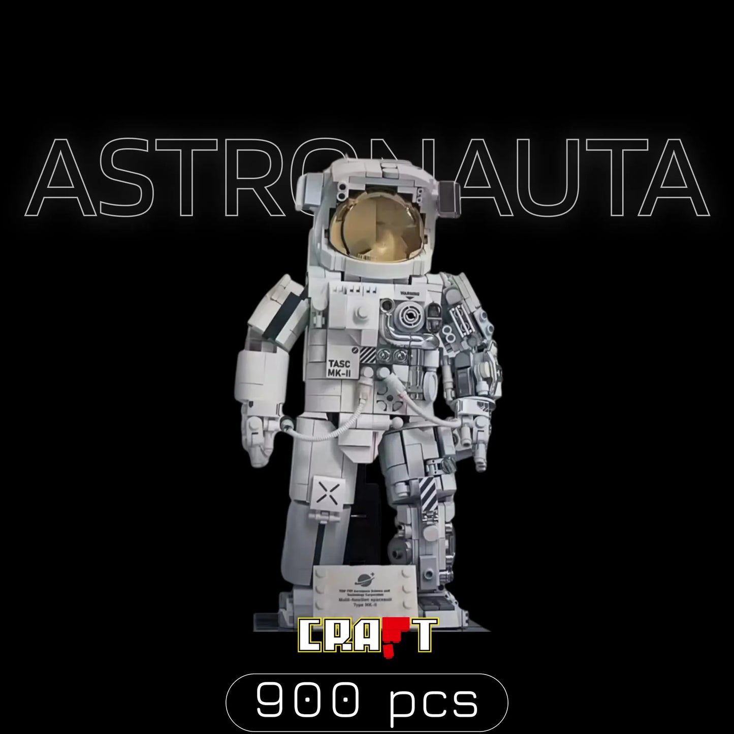 Astronauta (900 peças) - Brics Craft