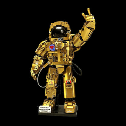 Astronauta Dourado (990 peças) - Brics Craft