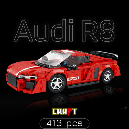 Audi R8 (413 pcs) - Brics Craft