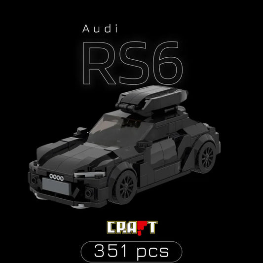 Audi RS6 (351 pçs) - Brics Craft