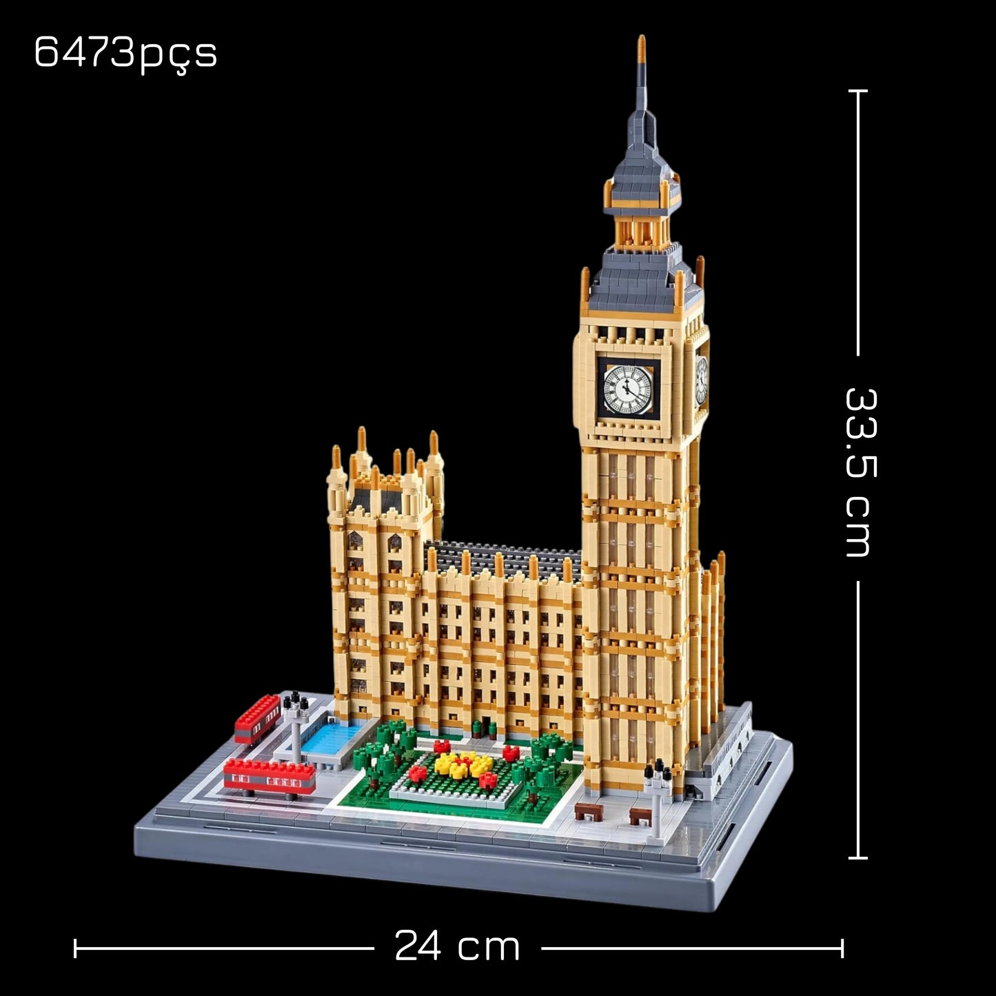 Big Ben (6473 micro-peças) - Brics Craft