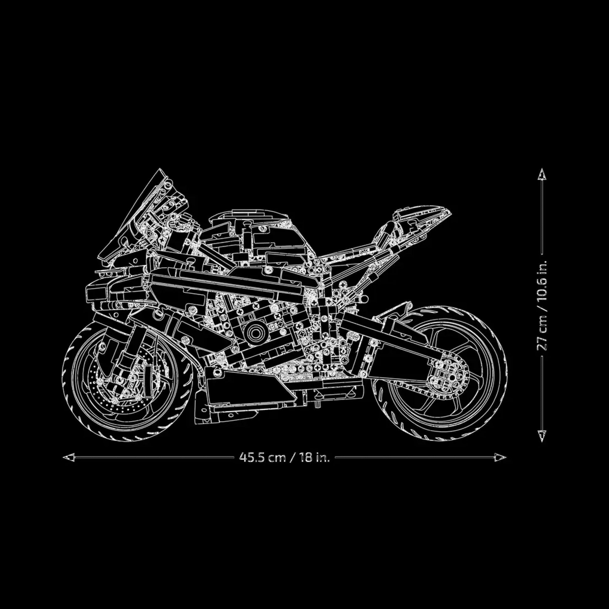 BMW M 1000 RR (1920 peças) - Brics Craft