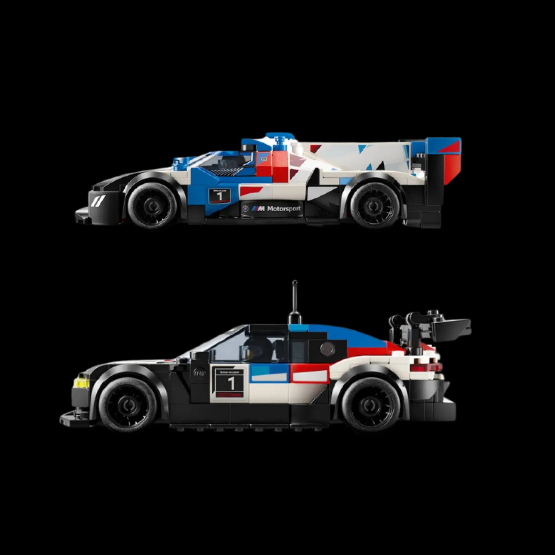 BMW M4 GT3 + BMW M Híbrido V8 (676 pçs) - Brics Craft