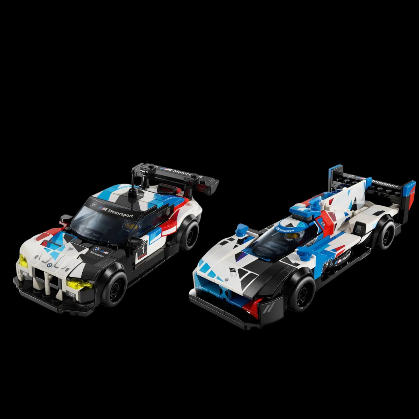 BMW M4 GT3 + BMW M Híbrido V8 (676 pçs) - Brics Craft