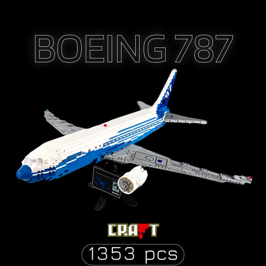 Boeing 787 (1353 peças) - Brics Craft