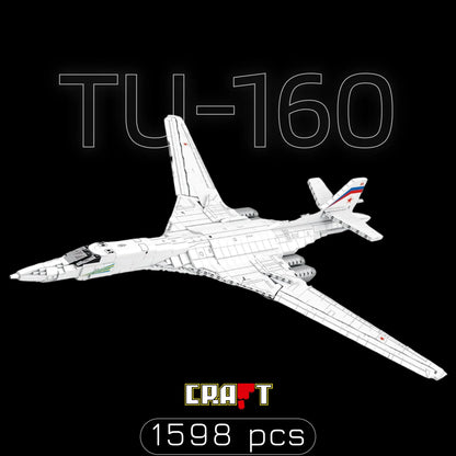 Bombardeiro TU-160 (1598 pçs) - Brics Craft