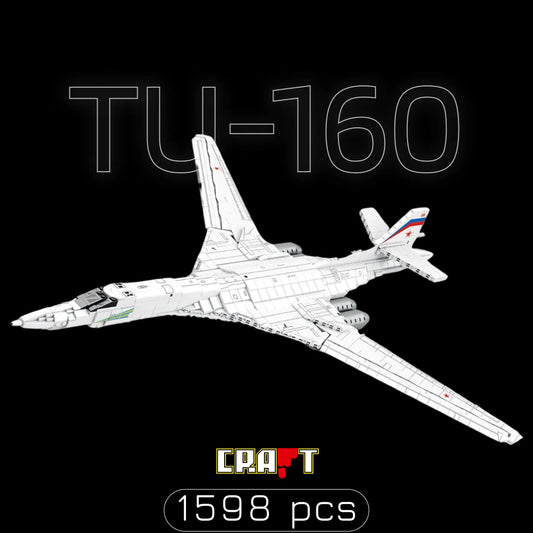 Bombardeiro TU-160 (1598 pçs) - Brics Craft