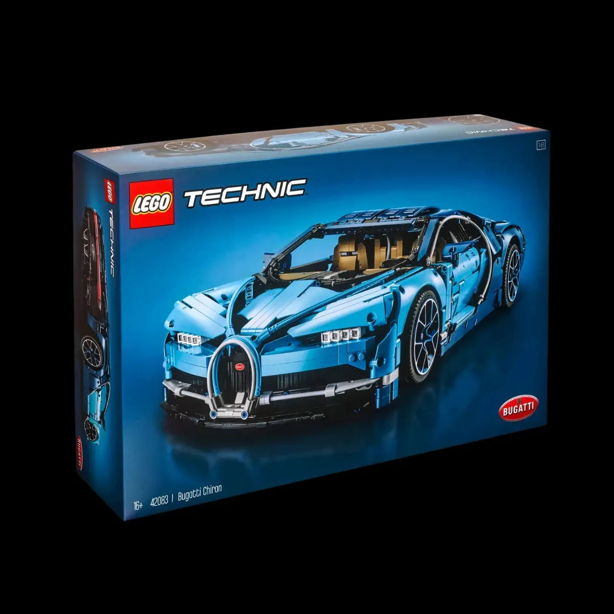 Bugatti Chiron Azul (3599 peças) - Brics Craft