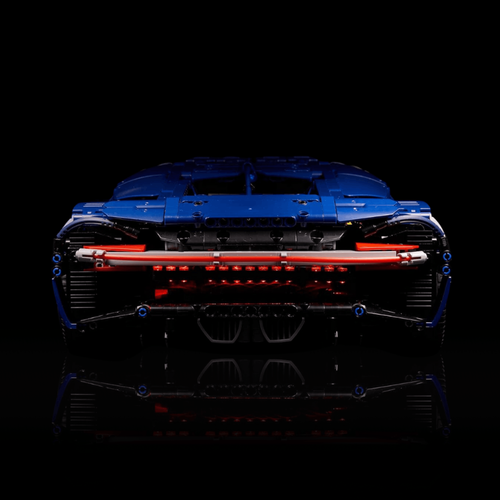 Bugatti Chiron Azul (3599 peças) - Brics Craft