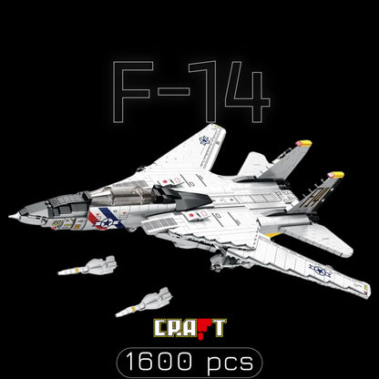 Caça F-14 (1600 pcçs) - Brics Craft