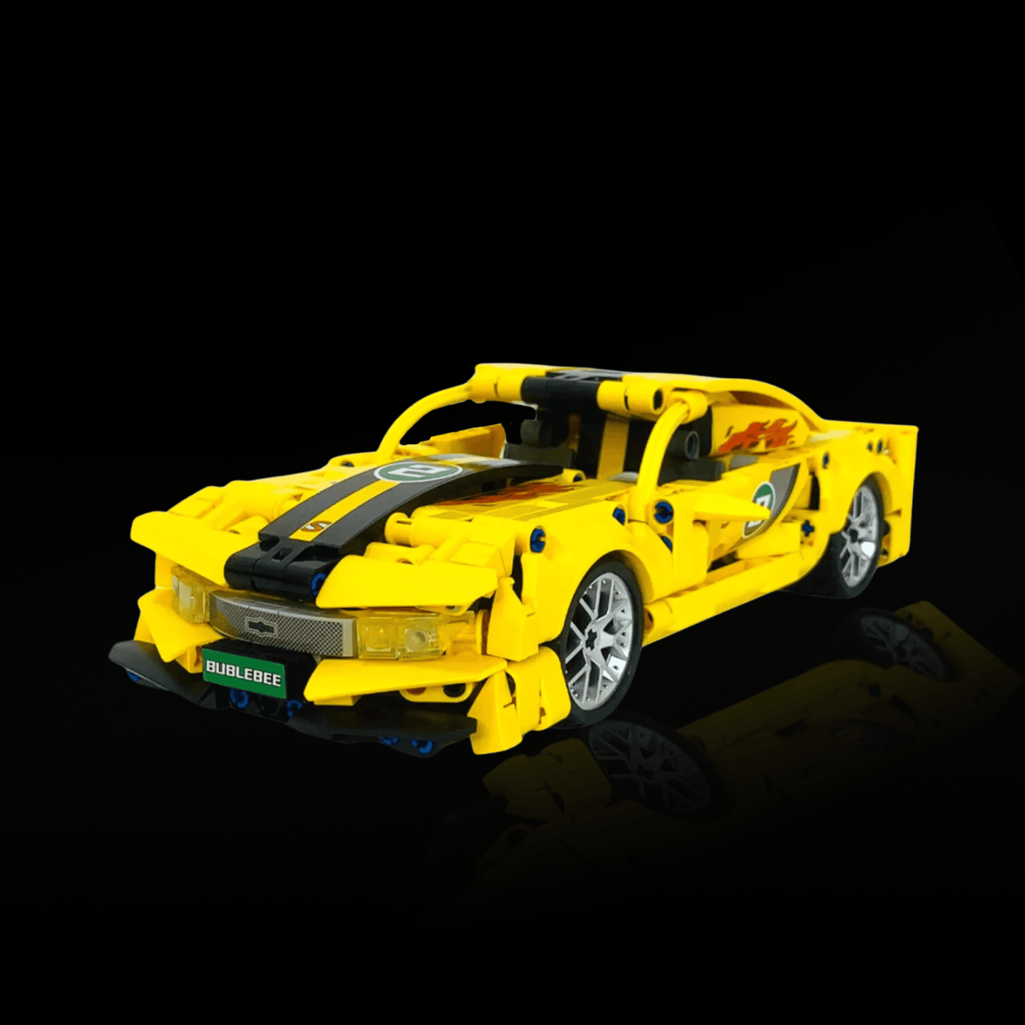 Camaro Amarelo (452 pcs) - Brics Craft