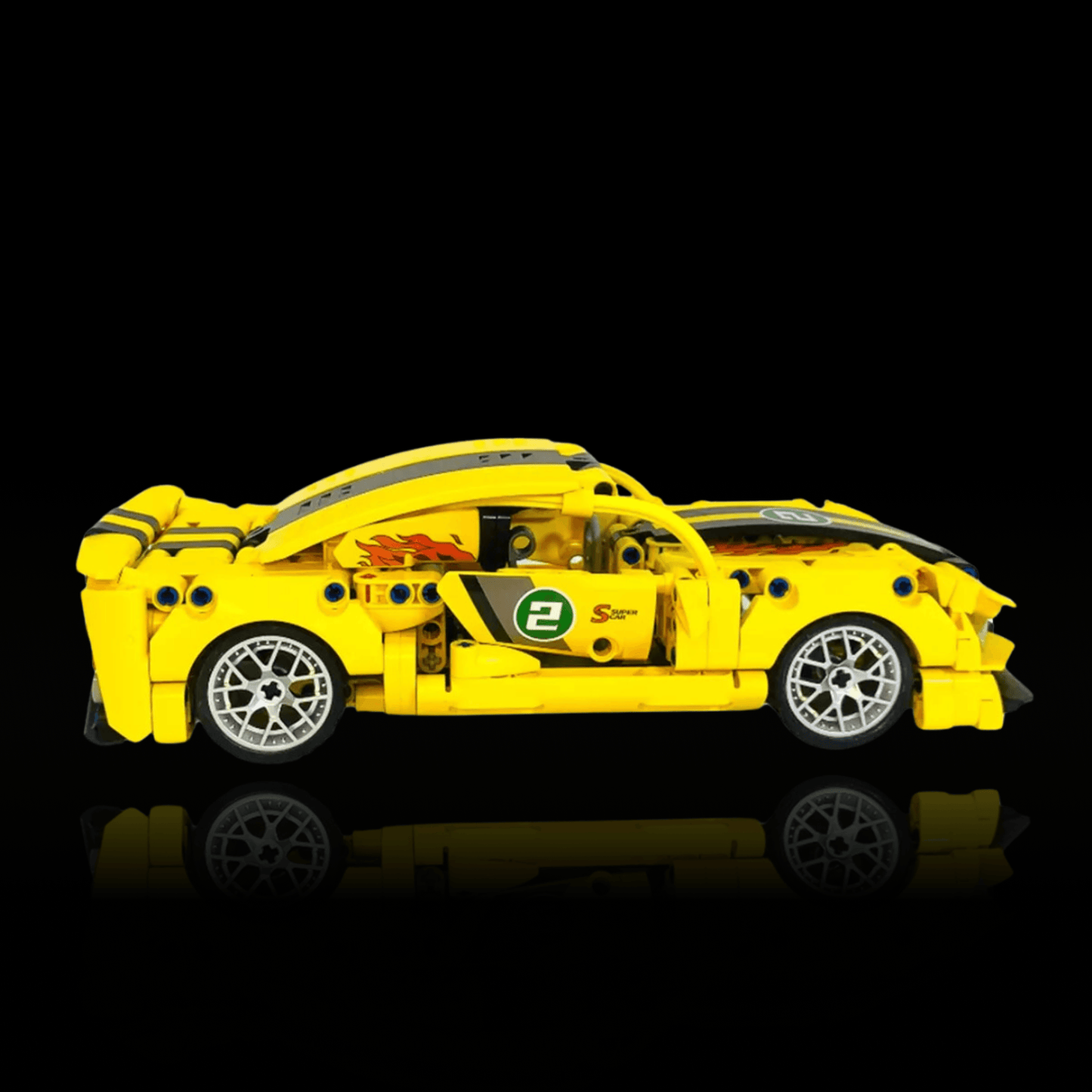 Camaro Amarelo (452 pcs) - Brics Craft