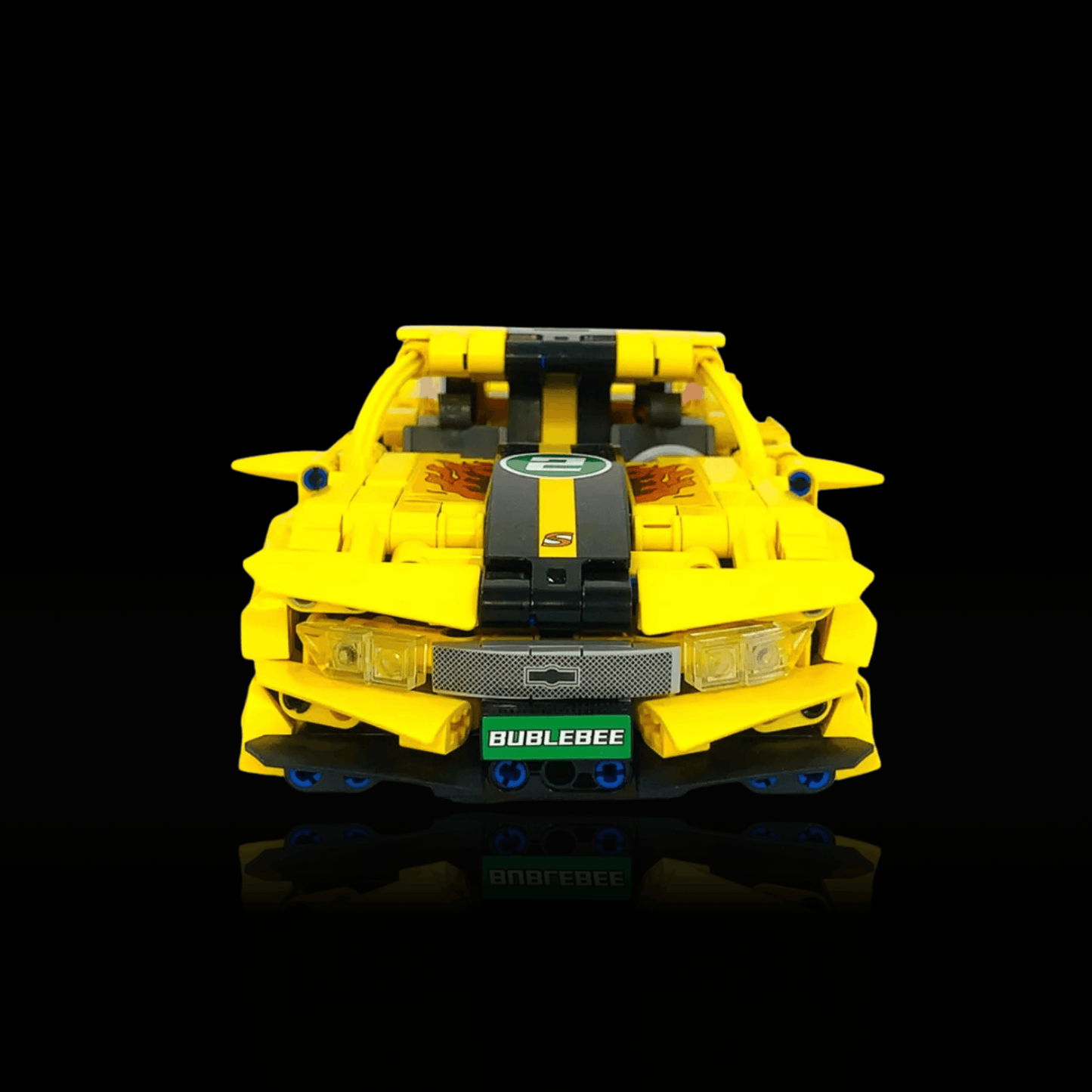 Camaro Amarelo (452 pcs) - Brics Craft