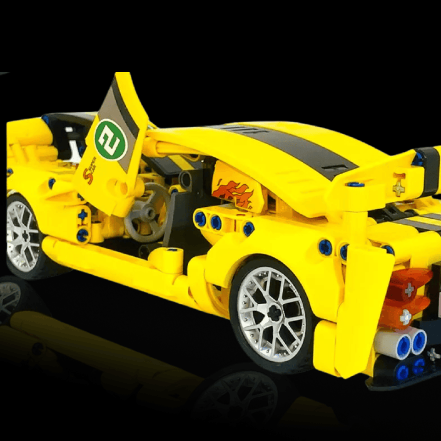 Camaro Amarelo (452 pcs) - Brics Craft