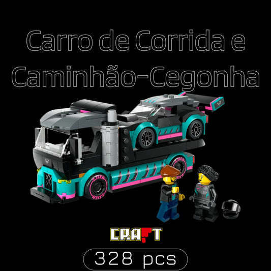 Caminhão-Cegonha (328 pçs) - Brics Craft