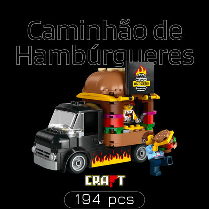 Caminhão de Hambúrgueres (194 pçs) - Brics Craft