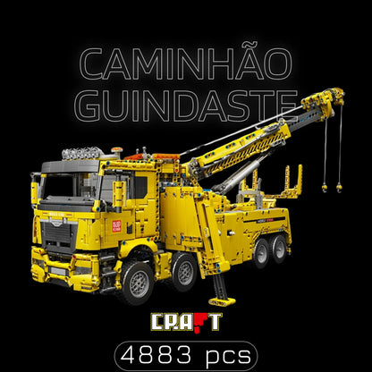 Caminhão Guincho (4883 pçs) - Brics Craft