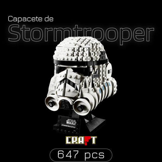 Capacete Stormtrooper (647 peças) - Brics Craft