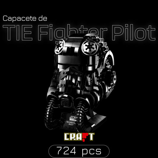 Capacete TIE Fighter Pilot (724 peças) - Brics Craft