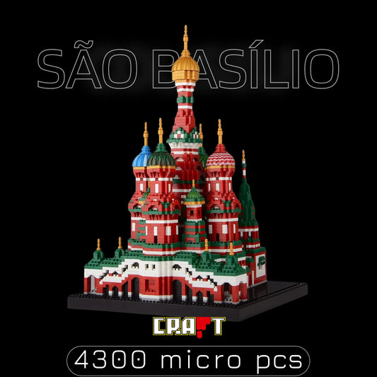 Catedral de São Basílio (4300 micro-peças) - Brics Craft