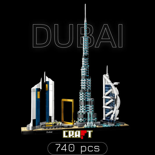 Cidade de Dubai (740 peças) - Brics Craft