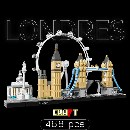 Cidade de Londres (468 peças) - Brics Craft