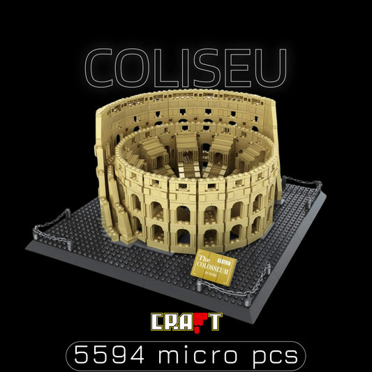 Coliseu de Roma (5594 micro-peças) - Brics Craft