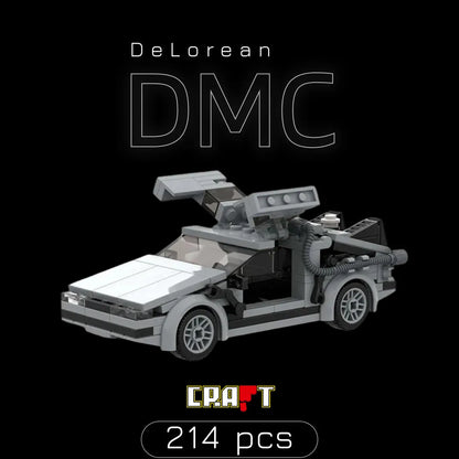 DMC De Lorean "De Volta para o Futuro" (214 pçs) - Brics Craft