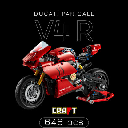 Ducati Panigale V4 R (646 peças) - Brics Craft