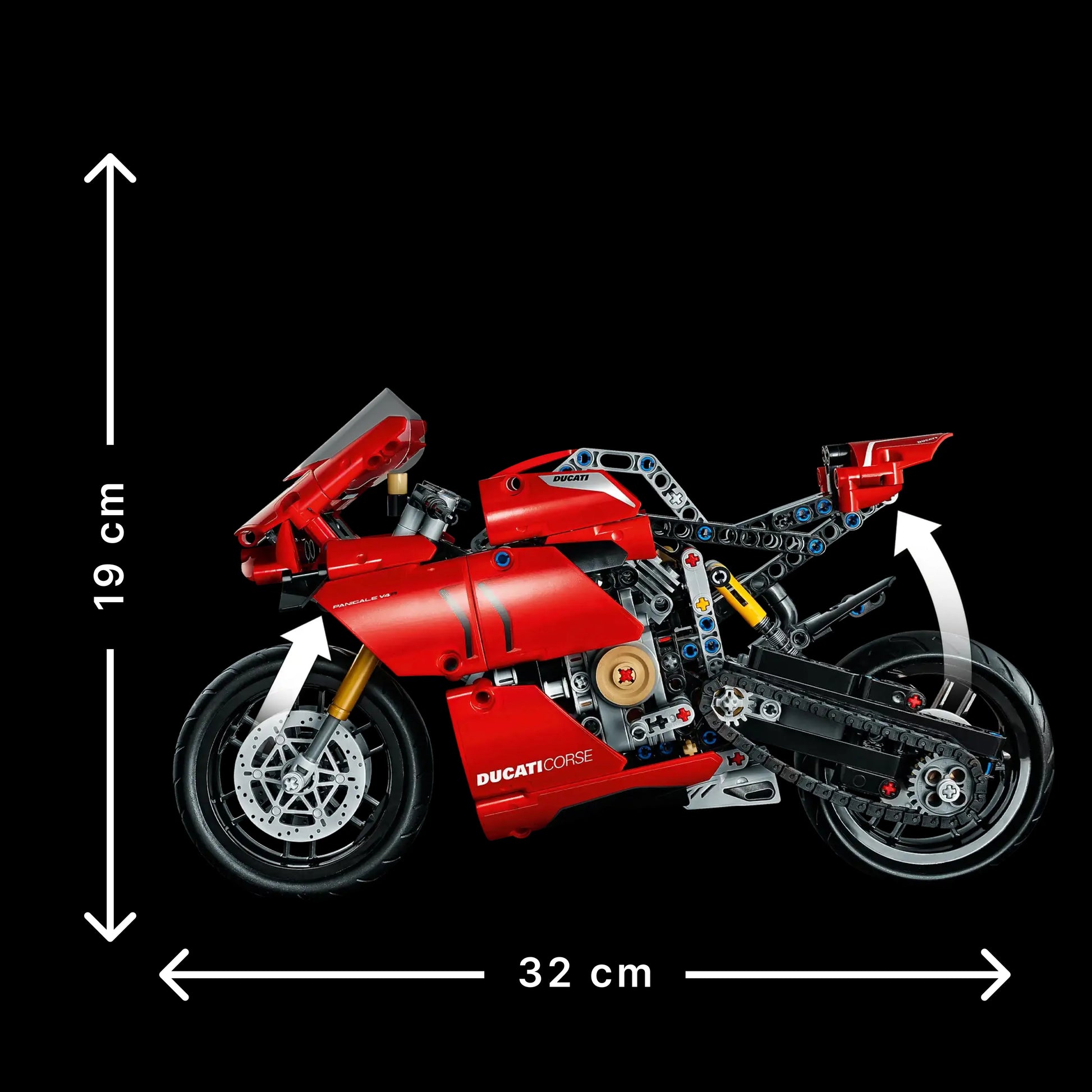 Ducati Panigale V4 R (646 peças) - Brics Craft