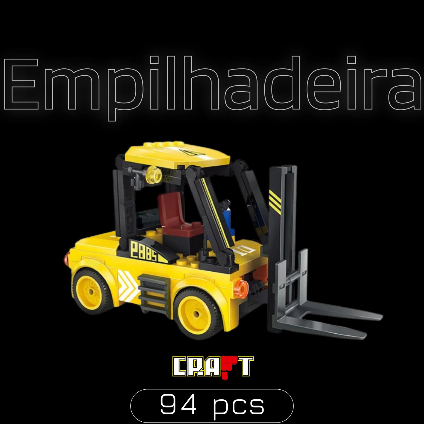 Empilhadeira (94 pçs) - Brics Craft