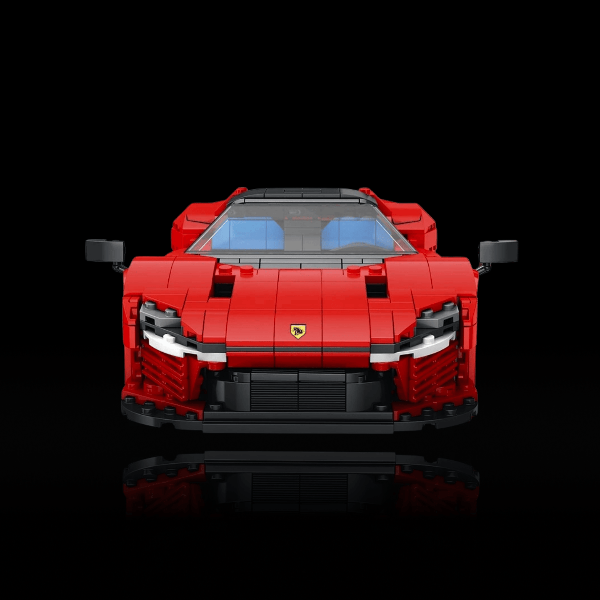 Ferrari Daytona SP3 Vermelha (1168 pcs) - Brics Craft