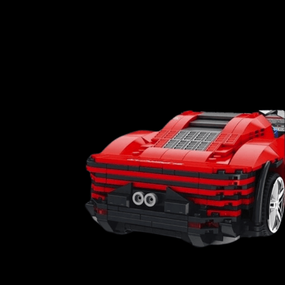 Ferrari Daytona SP3 Vermelha (1168 pcs) - Brics Craft