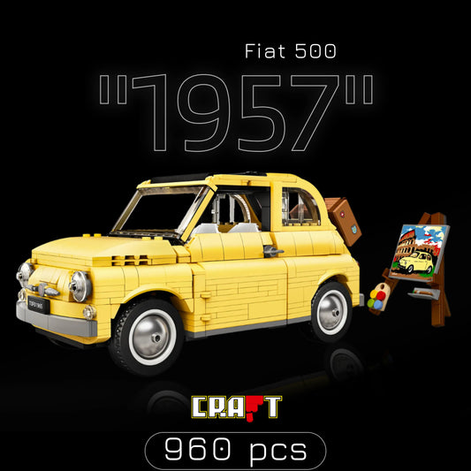 Fiat 500 "1957" (960 pçs) - Brics Craft