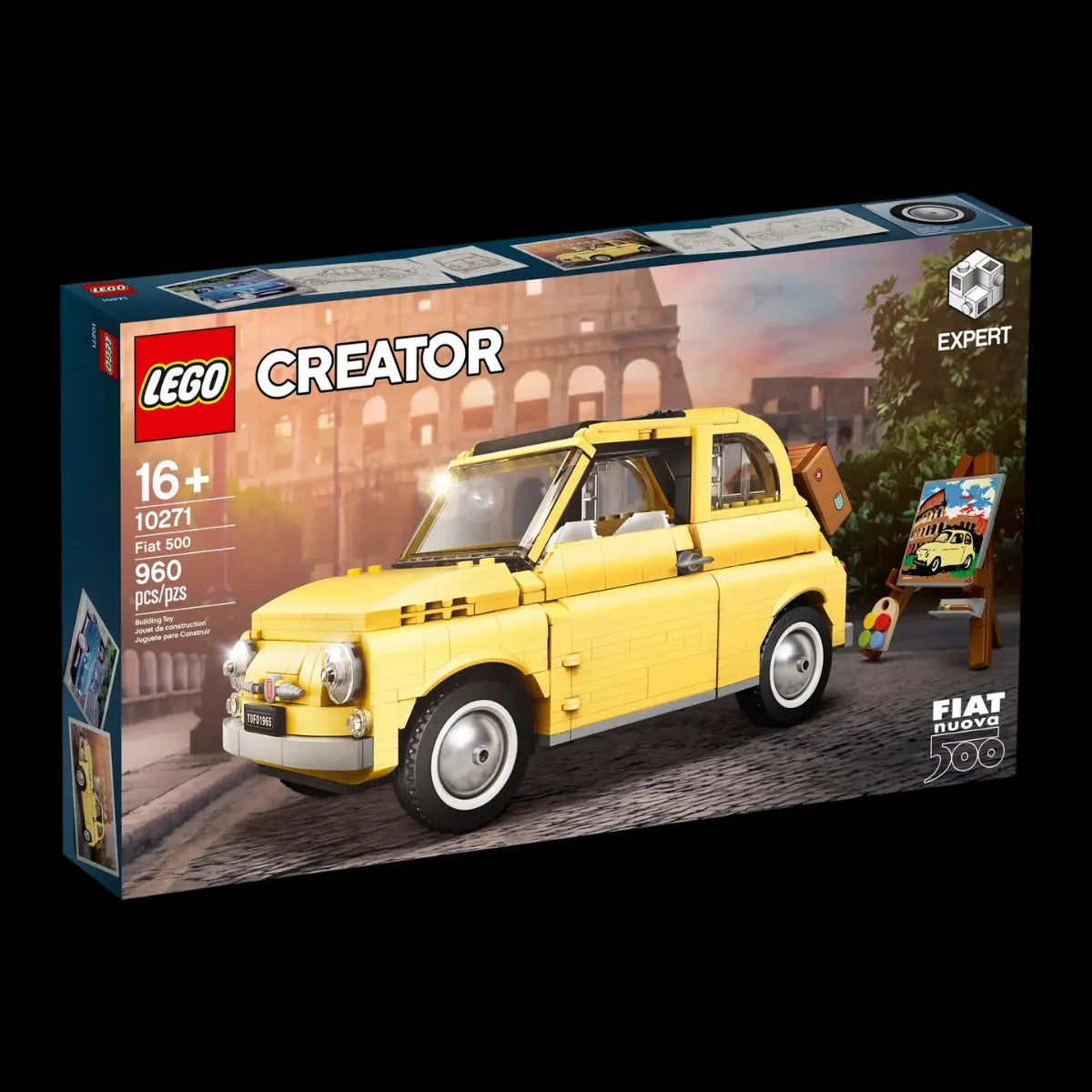 Fiat 500 "1957" (960 pçs) - Brics Craft