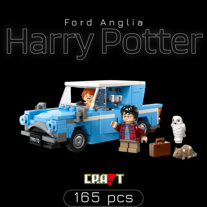 Ford Anglia voador do Harry Potter (165 pçs) - Brics Craft