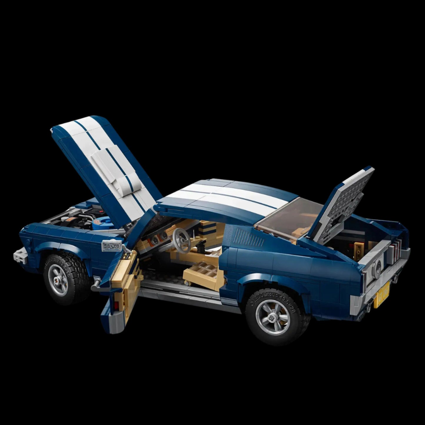 Ford Mustang (1471 peças) - Brics Craft