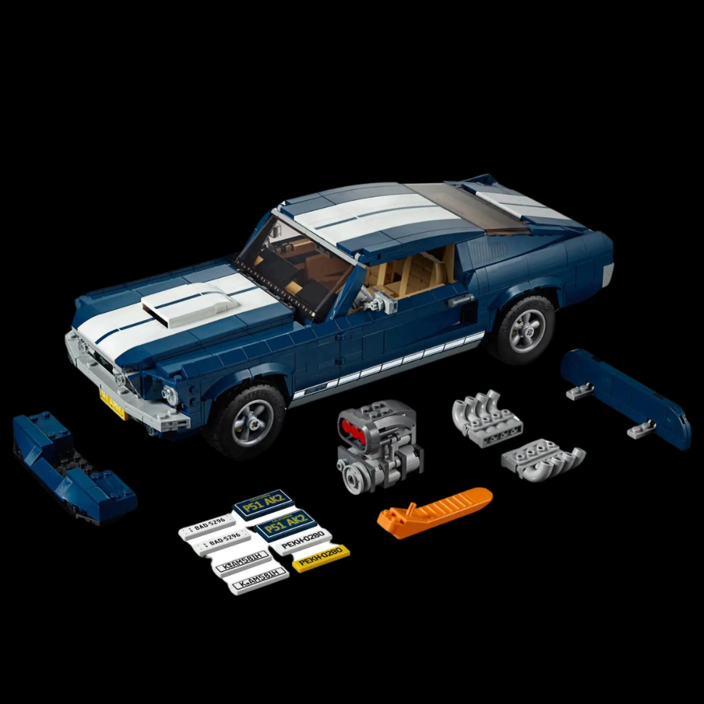 Ford Mustang (1471 peças) - Brics Craft